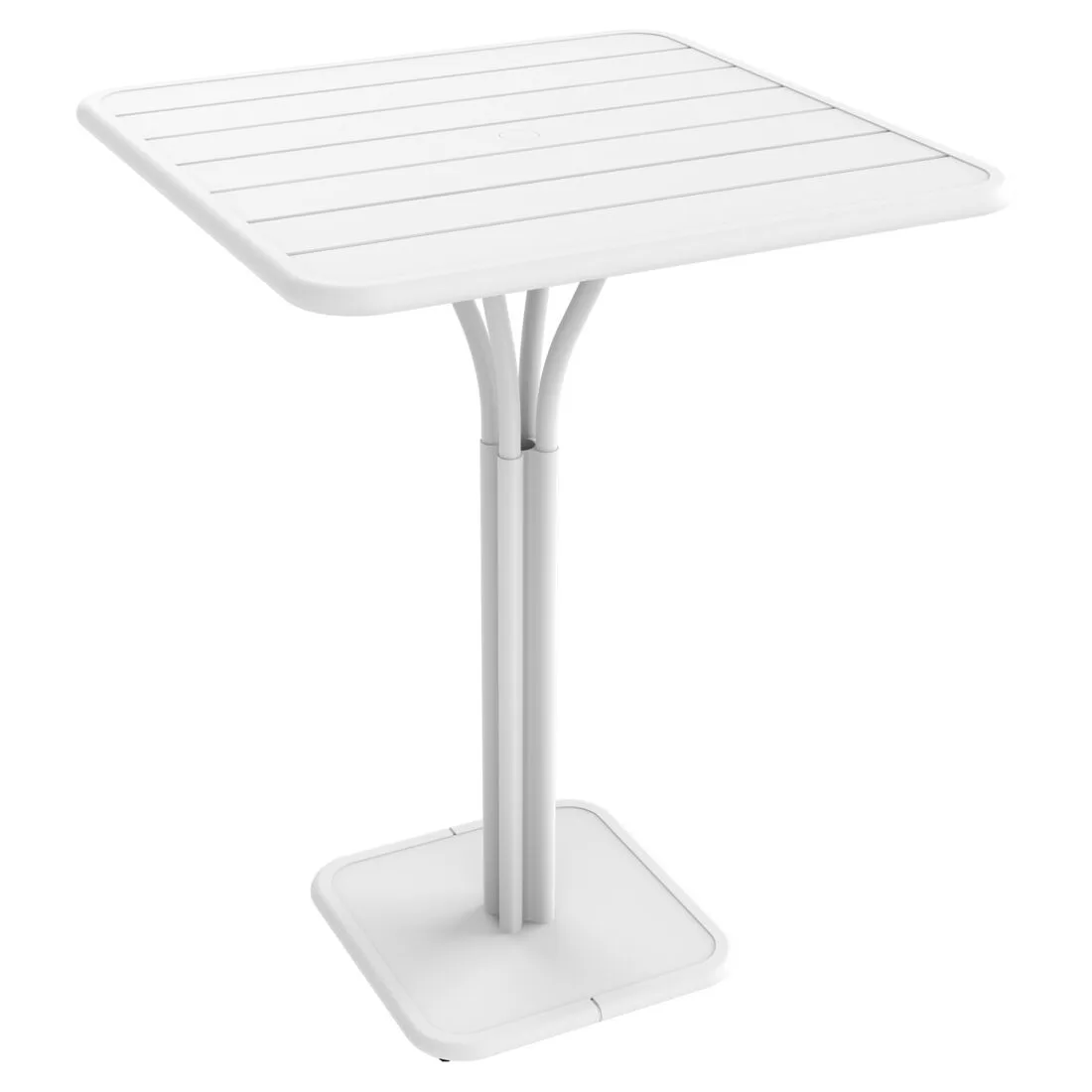 Fermob Luxembourg LUXEMBOURG GUERIDON HAUT 80X80 Blanc Coton